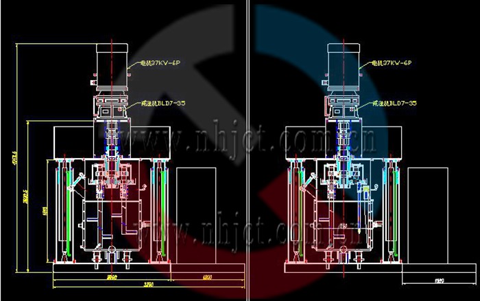 行星攪拌機(jī)圖紙2 行星攪拌機(jī)圖紙2